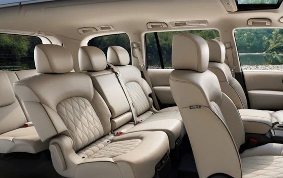 2023 Nissan Armada showing 8 seats | Mathews Nissan of Paris in Paris TX